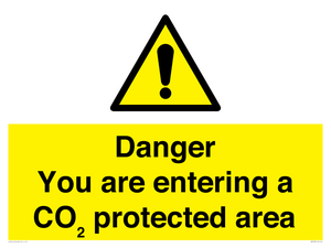 WN7908: Danger you are entering a CO₂ protected area