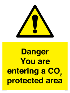 WN7908: Danger you are entering a CO₂ protected area