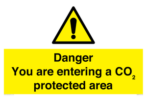 WN7908: Danger you are entering a CO₂ protected area
