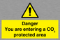 WN7908: Danger you are entering a CO₂ protected area