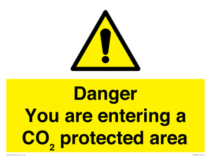 WN7908: Danger you are entering a CO₂ protected area