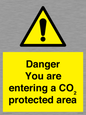 WN7908: Danger you are entering a CO₂ protected area