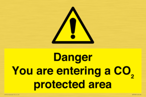 WN7908: Danger you are entering a CO₂ protected area