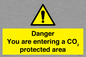 WN7908: Danger you are entering a CO₂ protected area