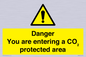 WN7908: Danger you are entering a CO₂ protected area