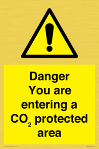 WN7908: Danger you are entering a CO₂ protected area