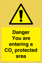 WN7908: Danger you are entering a CO₂ protected area