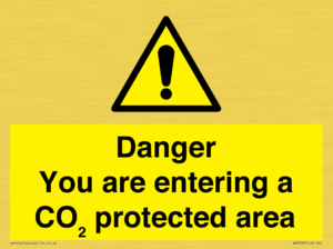 WN7908: Danger you are entering a CO₂ protected area