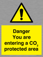 WN7908: Danger you are entering a CO₂ protected area