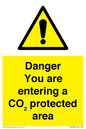 WN7908: Danger you are entering a CO₂ protected area