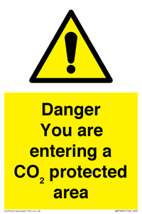 WN7908: Danger you are entering a CO₂ protected area