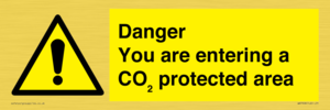 WN7908: Danger you are entering a CO₂ protected area