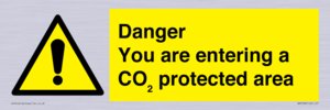 WN7908: Danger you are entering a CO₂ protected area