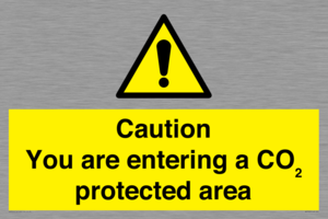 WN7909: Caution you are entering a CO₂ protected area