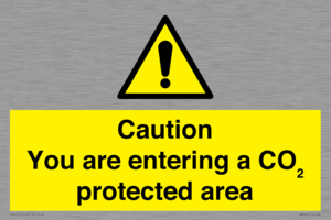 WN7909: Caution you are entering a CO₂ protected area
