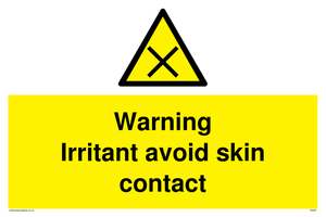 WN97: irritant avoid skin contact