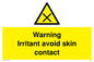 WN97: irritant avoid skin contact