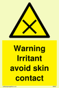 WN97: irritant avoid skin contact