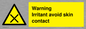 WN97: irritant avoid skin contact
