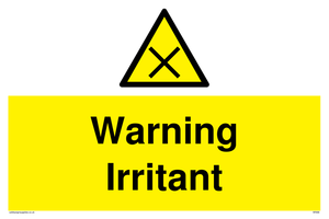 WN98: warning irritant