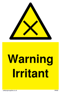 WN98: warning irritant