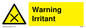 WN98: warning irritant
