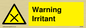 WN98: warning irritant