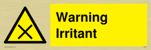 WN98: warning irritant