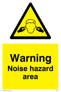 WP277: danger noise hazard area