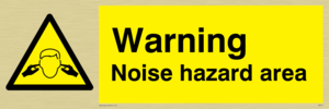 WP277: danger noise hazard area