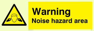 WP277: danger noise hazard area