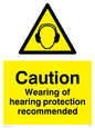 WP278: wearing of hearing protection recommended