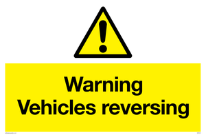 WR5373: Warning Vehicles reversing