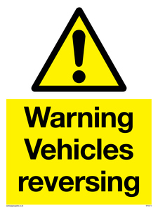 WR5373: Warning Vehicles reversing