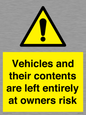 WR5661: Vehicles and their contents are left entirely at owners risk
