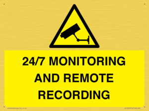 WT10037: 24/7 MONITORING AND REMOTE RECORDING