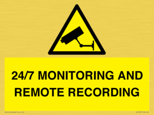WT10037: 24/7 MONITORING AND REMOTE RECORDING