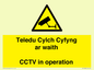 WT10588: Teledu Cylch Cyfyng ar waith CCTV in operation