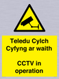 WT10588: Teledu Cylch Cyfyng ar waith CCTV in operation