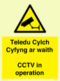 WT10588: Teledu Cylch Cyfyng ar waith CCTV in operation