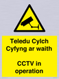 WT10588: Teledu Cylch Cyfyng ar waith CCTV in operation