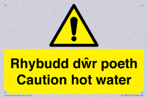 WT13074: Rhybudd dwr poeth