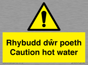 WT13074: Rhybudd dwr poeth