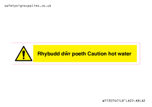WT13074: Rhybudd dwr poeth