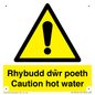 WT13074: Rhybudd dwr poeth