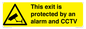 WT15403: This exit is protected by an alarm and CCTV