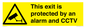 WT15403: This exit is protected by an alarm and CCTV