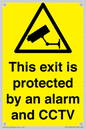 WT15403: This exit is protected by an alarm and CCTV