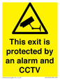 WT15403: This exit is protected by an alarm and CCTV