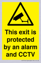 WT15403: This exit is protected by an alarm and CCTV